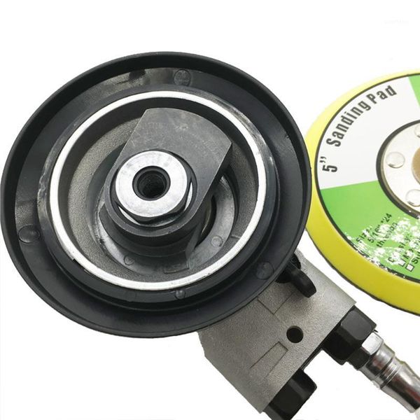 

5 inch non-vacuum matte surface circular pneumatic sandpaper random orbital air sander polished grinding machine hand tools1