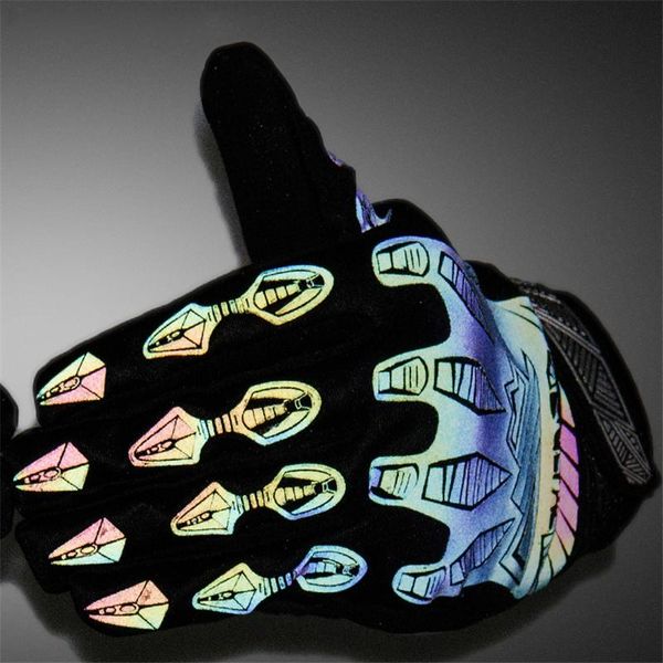 

reflective winter waterproof cycling gloves fingers touch screen bike gloves windproof sport mtb road full finger bicycle gloves jllkej, Black