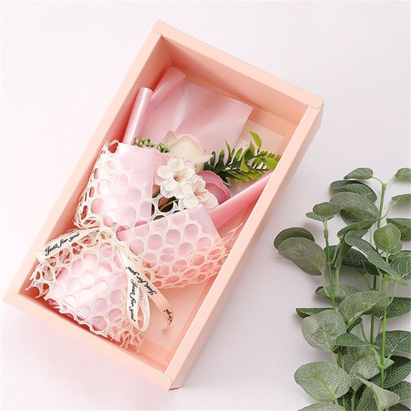 

valentine simulation soap gift box mother day wedding birthday flower boxes present 2 nv095
