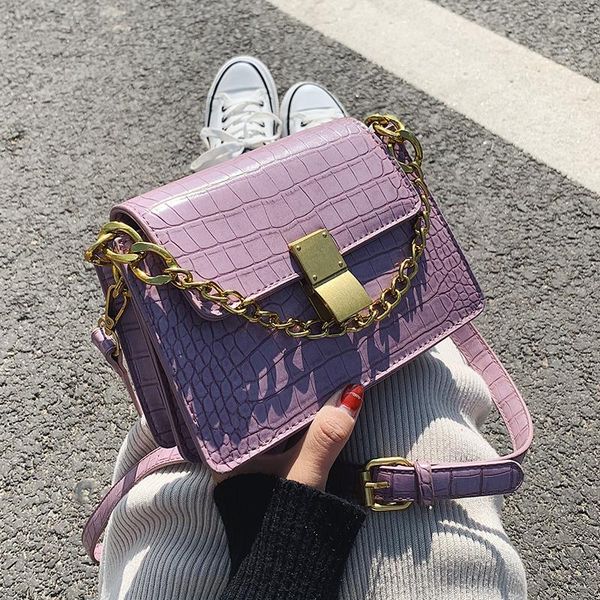 

unique bag fashion retro bag female 2020 popular new fashion all-match shoulder lady messenger small square