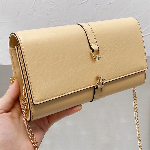 Sacos de Ombro Designers Chain Bag Bolsa Bolsa Planície Letras Duplas Pontos Padrão Bambu Listrado Bolsa Carteiras Crossbody Zipper Bolso Luxo Mulheres Bolsas