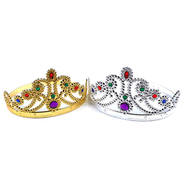 

crown birthday party children dress up plastic creative hat prince princess queen imperial crowns factory direct selling 2cya p1