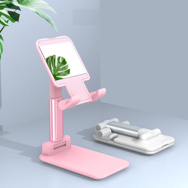 

fully foldable compact stand adjustable cell phone holder for desktop