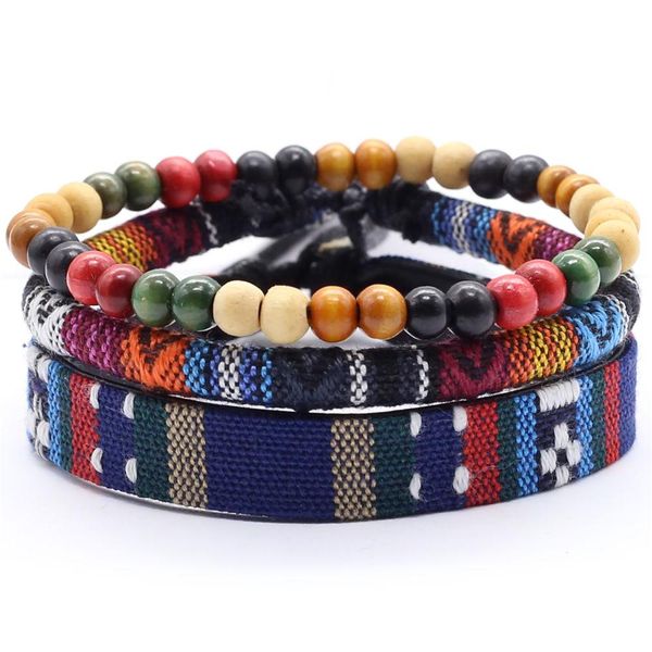 

3 шт набор ручной weave bohemia wrap мужчины браслет femme шарики ювелирных изделий кожа boho браслеты для женщин pulseras mujer moda 2019 s, Golden;silver