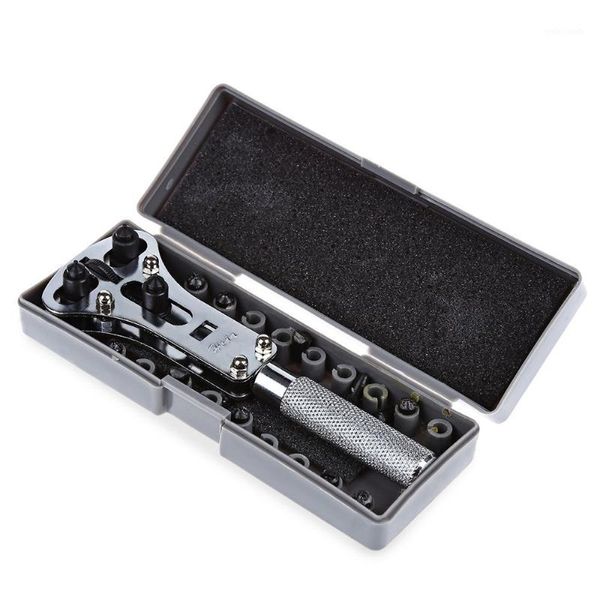 

wholesale- the new listing wristwatch repair tool portable case opener remover relogio mend instrument battery change screw watches fix set1