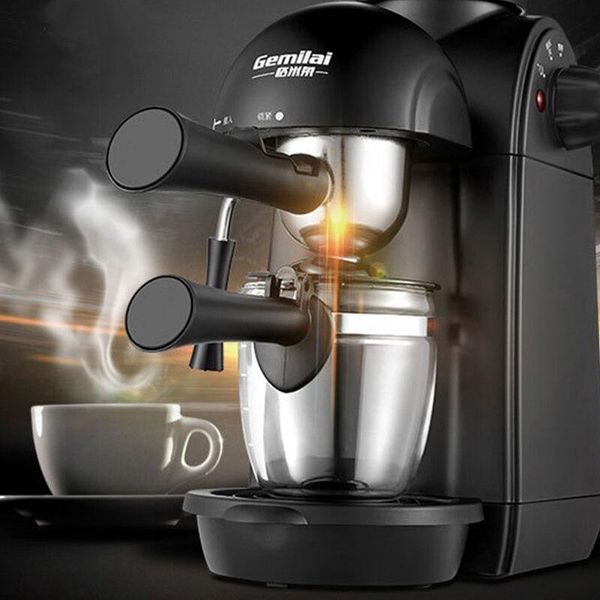 

coffee roasters electric espresso maker household small semi-automatic machine pot steam milk frother office machines