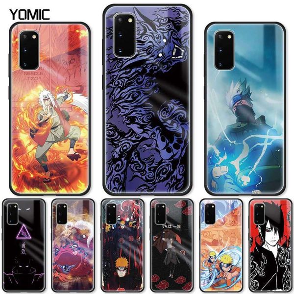 

3japane animated naruto toughened glass sheath samsung galaxy s20 iron s10 note 20 super 10 jianxing 9 s9 s10e s8 pluscf1