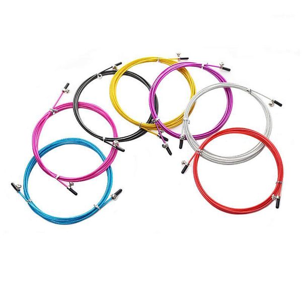 

jump ropes 3m steel wire with screw for rope spare fitness replaceable cable metal speed skipping jump1