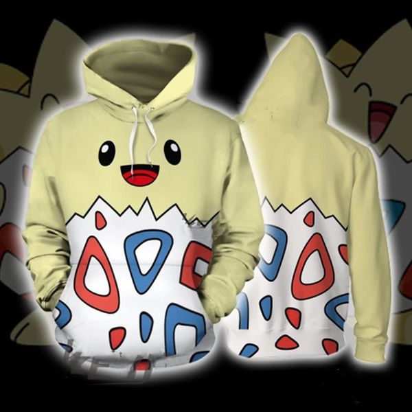 

8uxk7 2020 new3d печатного пуловер периферического периферическое аниме new3d распечатанный балахон пуловеры балахон 2020 аним 541fk, Black