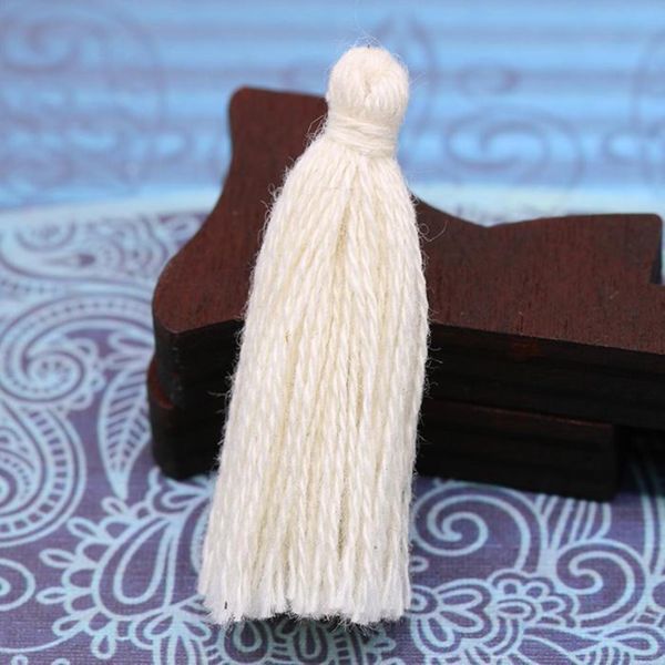 

10pc mini pure cotton tassels diy home textile curtain clothing pendant tassel crafts handmade making tassels fabric decor h jllmjf