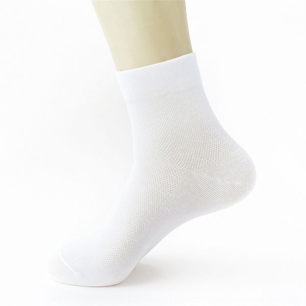 

мужской хлопок и socksnet носков средней трубки летом тонкий дезодорант и пот поглощающего лето носков дышащих хлопковых чулки ufm1r, Black