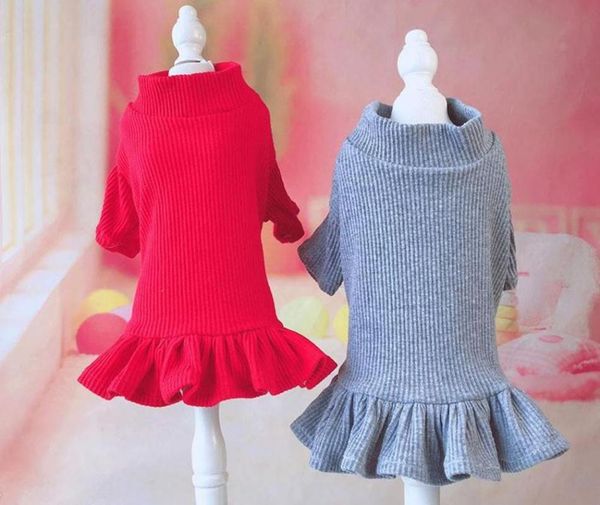 

dog apparel cat dress shirt 100% cotton pet puppy t-shirt bottoming clothes 5 sizes colours