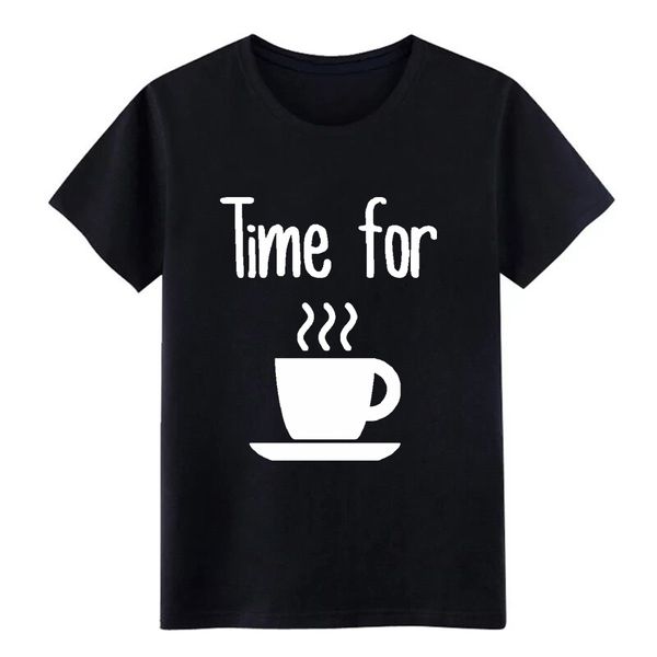 

time for coffee cup slogan men printing 100% cotton s xxxl normal gift casual summer natural hoodie designers t shirts sweatshirt