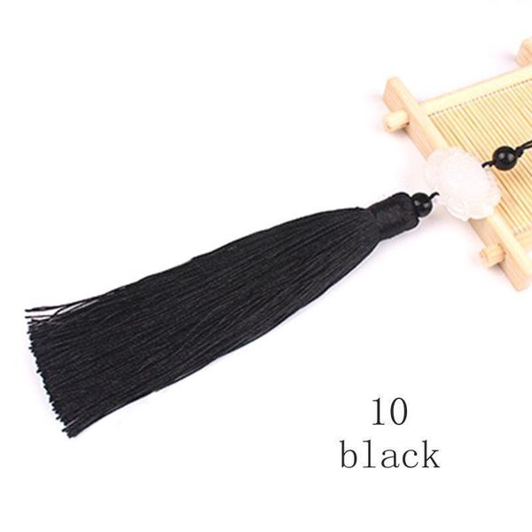 

12pcs lot white lotus pendant tassel silk fringe bangs flower tassel trim key 11 colors for curtains home decoration accessories h jllguf