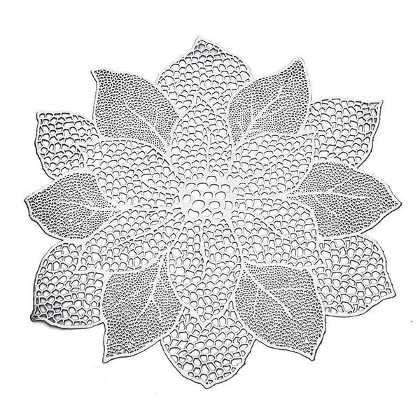 

mat tabl stand mug coaster placemat for kitchen dining table simulation plant pvc table mat decorative pad coasters ho jllbpm