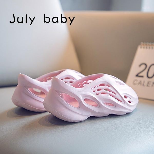 

sandals july baby summer explosion models children's shoes hole casual breathable non-slip beach sandals1, Black;red