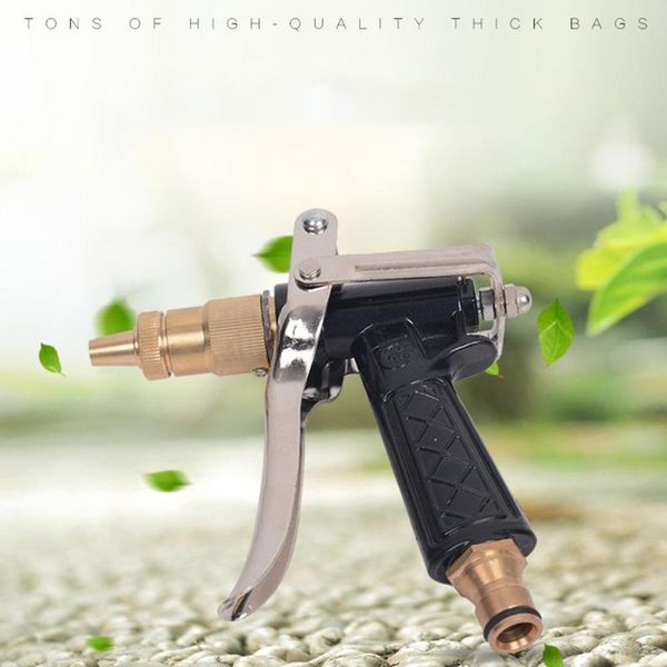 

garden hoses high pressure water gun collection irrigation hose nozzle car cleaning spray adjustable watering flowers