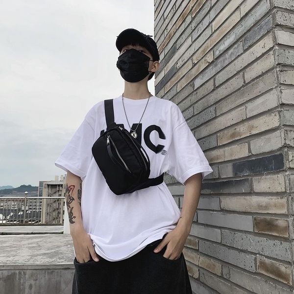

contracted fashion outside waterproof chest baohu sports men and women receive bag multi-function mobile phone change borse