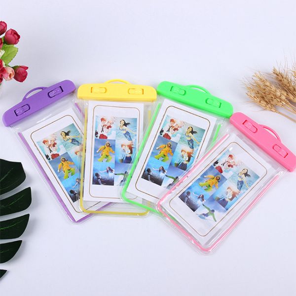 

customized brand new clear selling pvc bag waterproof for mobile phone bag