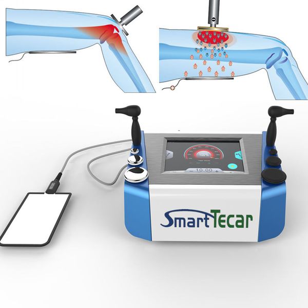 

tecar physio therapy pain relief device radio frequency rf equipment for plantar fasciitis