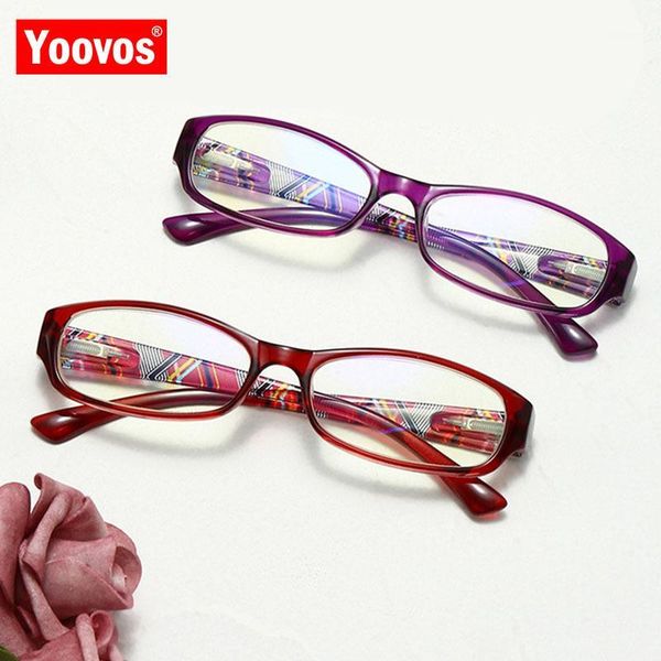 

yoovs 2020 reading glasses women/men blue light vintage glasses women luxury okulary eyeglasses gafas de mujer1, White;black