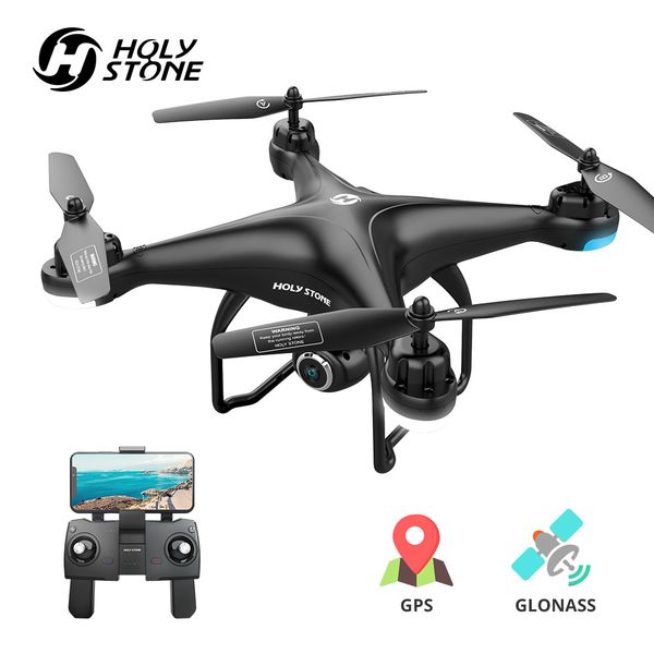 

святой камень hs120d gps rc drone prepesional fpv 1080p hd camera drones следуйте мне gps glonass quadrocopter wifi rc вертолет 201120