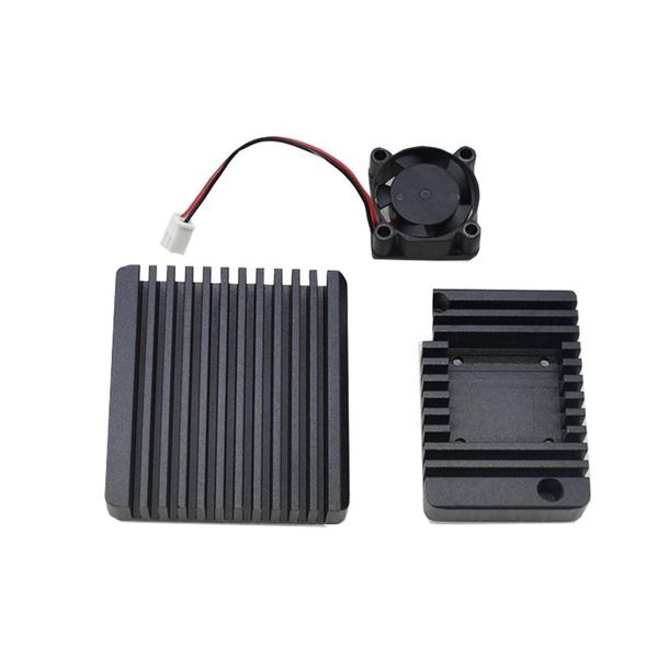 

aluminum alloy case cooling with fan for nanopi r2s protective shell accessories