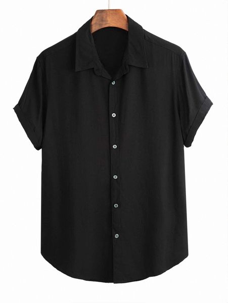 

men button up solid shirt 002x#, White;black
