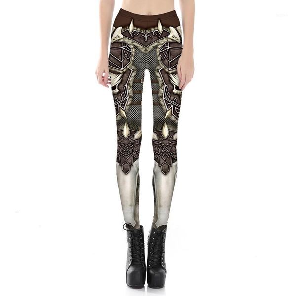

new foreign trade digital printing wholesale and retail robot nine-point bottom pants lgs38251, Black