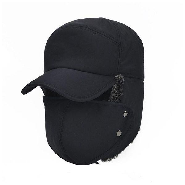 

winter cap thermal fleece men lady ski face mask neck warmer hood hats cap outdoor riding beanies face mouth cover warm hat new, Blue;gray
