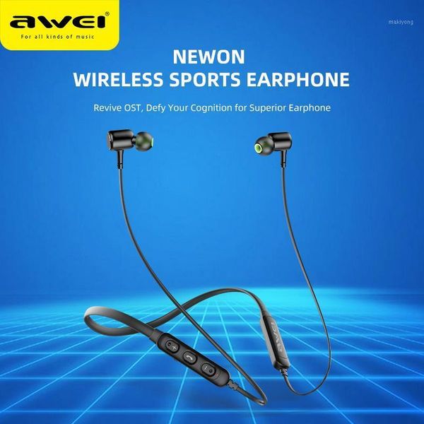 

awei g30bl neckband wireless bluetooth sport earphones1