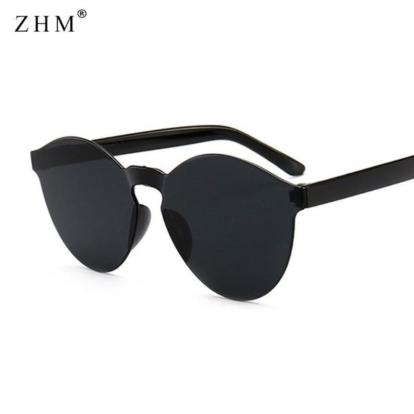 

sunglasses 2021 fashion round women vintage metal frame pink yellow lens colorful shade sun glasses female uv400, White;black