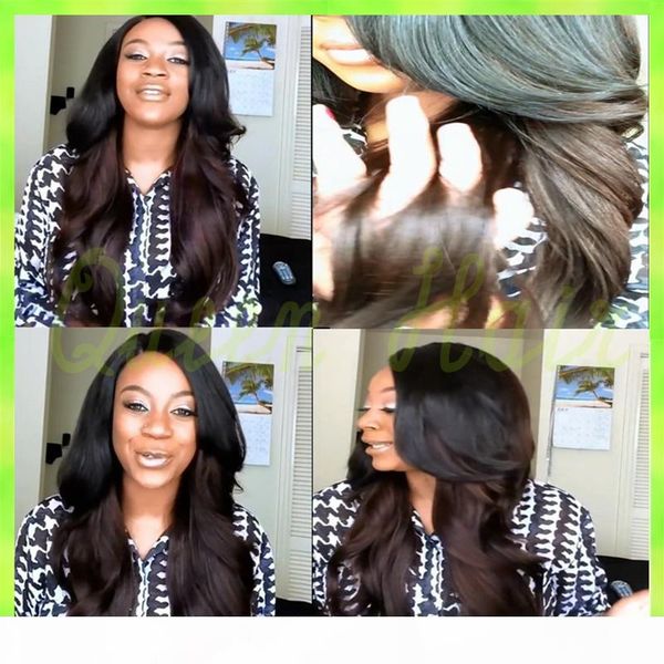 

glueless full lace human hair wigs brazilian body wave lace front wig brazilian hair wigs natural color full lace wig for sale, Black;brown