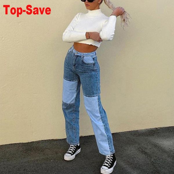 

2021 new arrival woman jeans high waist clothes wide leg denim clothing blue streetwear vintage fashion harajuku straight pants, Black;white