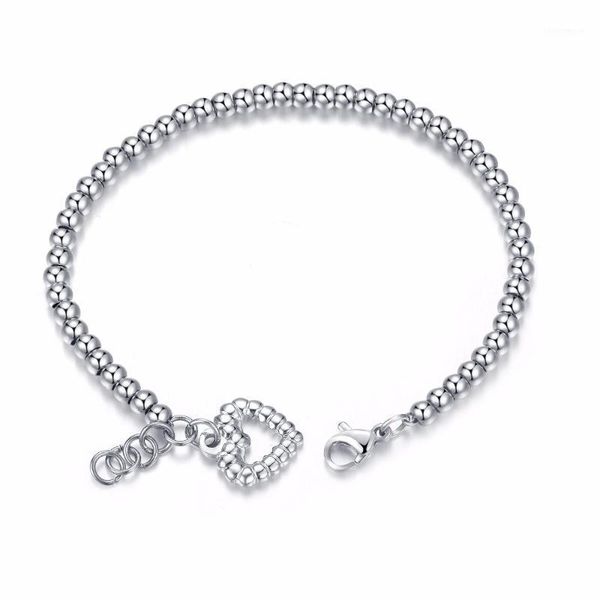 

charm bracelets fate love brand female women heart & bangles chain link stainless steel fashion jewelry girlfriend gift1, Golden;silver