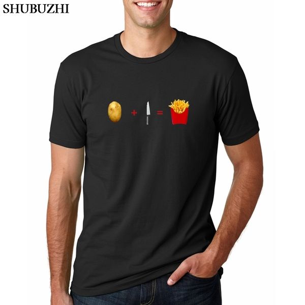 

casual comic short sleeve organic funny fast food french fries serial killer vintage humor sport hooded sweatshirt hoodie men t shirt