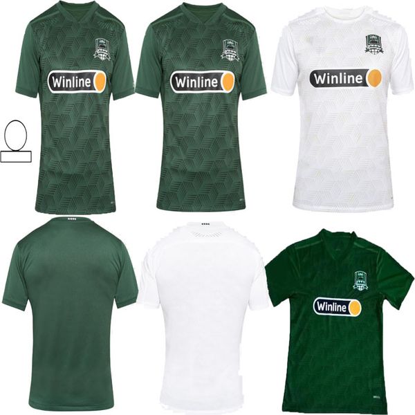 

20 21 fk krasnodar soccer jerseys home away 2020 2021 krasnodar rémy cabella matvey safonov wanderson tonny vilhena football shirts, Black;yellow