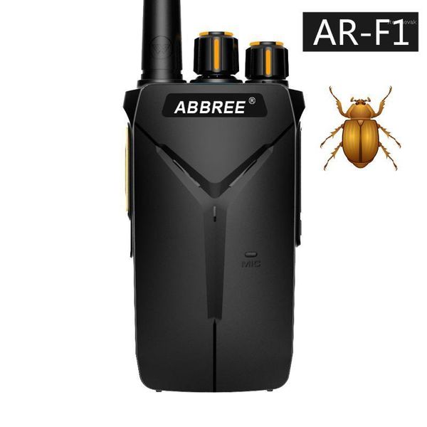 

abbree ar-f1 walkie talkie 10km long range 5w uhf 400-470mhz vox ham cb portable radio woki toki bf-888s bf888s two way radio1