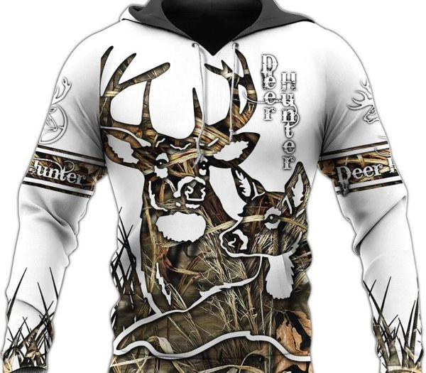 

deer animal tattoo 3d printed animal mens hoodie harajuku sweatshirt casual jacket pullover sudadera hombre kj052, Black