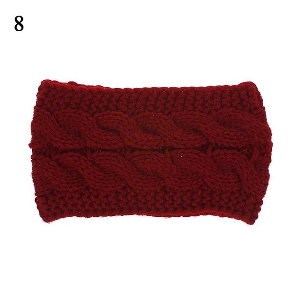

women winter ear warmer wide knitting woolen headband cycling headwrap sweet solid crochet turban lady hairband hair accessories q sqcxuq