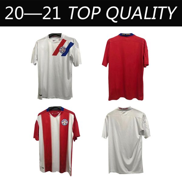 

paraguay national copa américa football team 2020 2021 new soccer home away jerseys hombres camisetas de fútbol men shirts uniform, Black;yellow