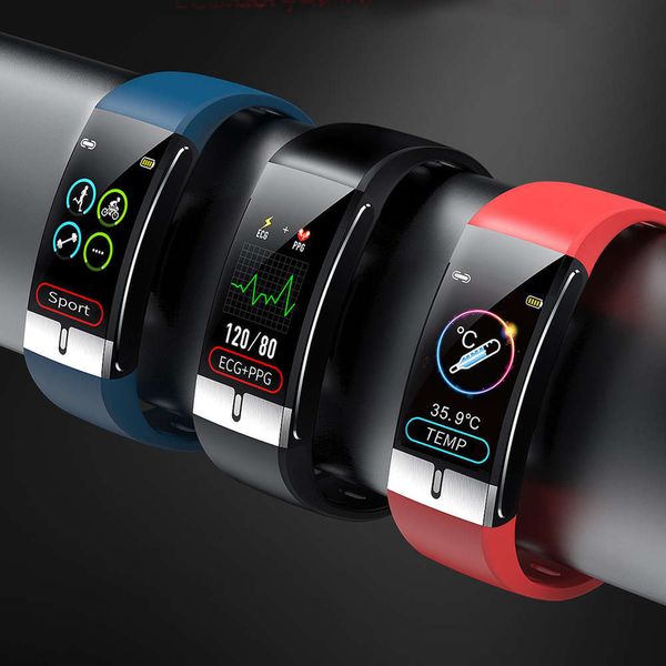 

sports men's ecg watch ppg ip68, intelligent wristband control heart rate and body temperature, waterproofbgt