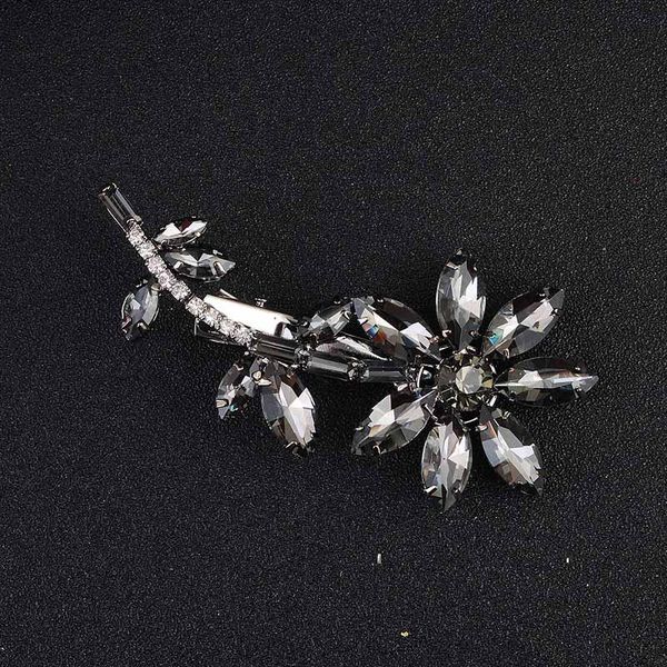 

зажимы цветка способа rhinestone свадьбы волос для женщин девушки свадебные аксессуары для волос ювелирных hairgrips sqccaf trustbde