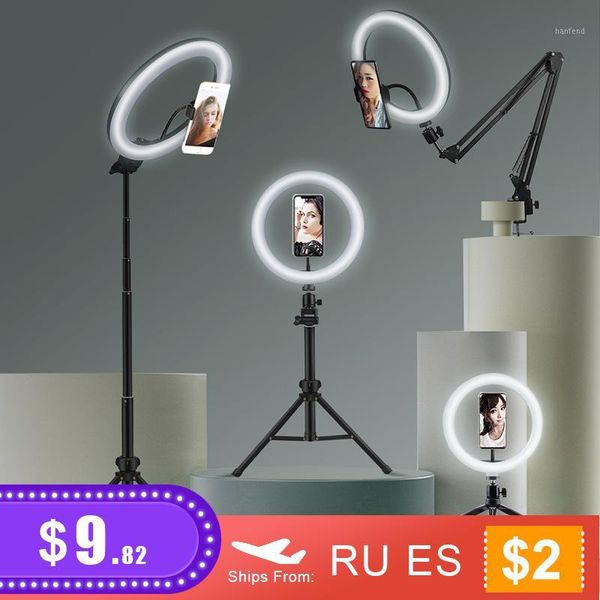

selfie ring light pgraphy light led rim of lamp with mobile holder large tripod stand for tik youtube tiktok tok ringlight1