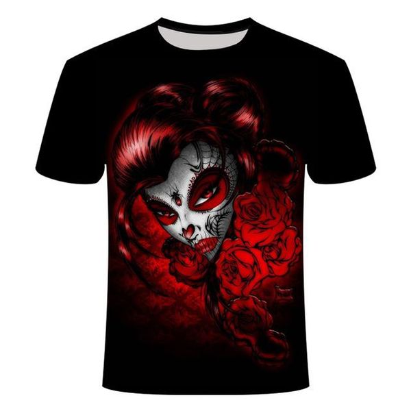 

3d skull poker men brand mens 3d print shirts aesthetic hippie kawaii men clothing