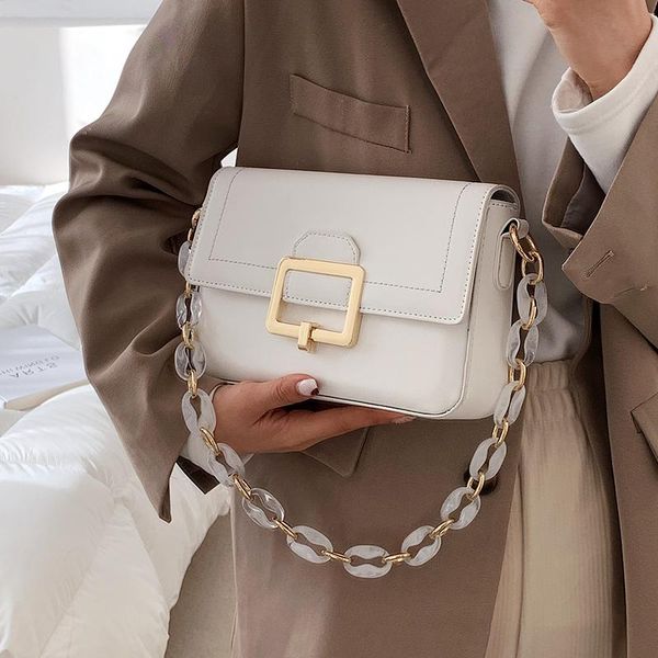 

cross body ins chic women crossbody shoulder bag pu leather small square bags 2021 design handbag and purse trend retro totes pack