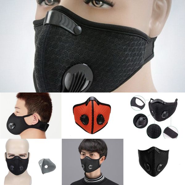 

stock k in hkho cap pm2.5 cycle 5 ply anti pollution bike mask fafor adults dust hmse