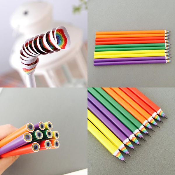 

rainbow lead pencils easy pencil drawings drawing with colour pencil2d pencil3d rainbow pen for children jlldiw