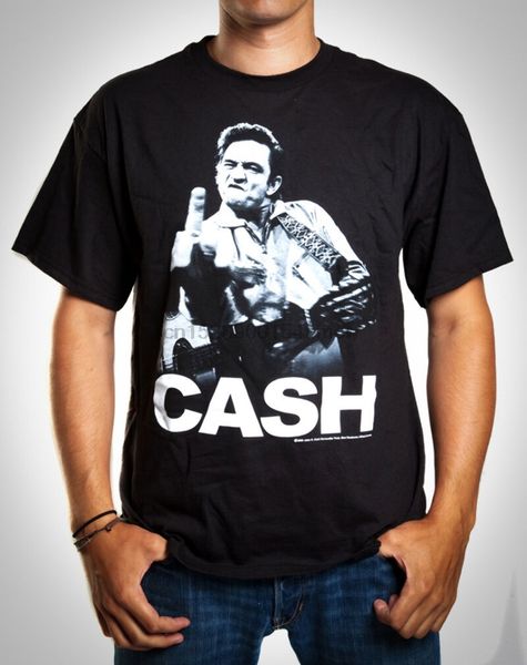 

johnny cash 'the bird' finger hoodie designers t shirts sweatshirt