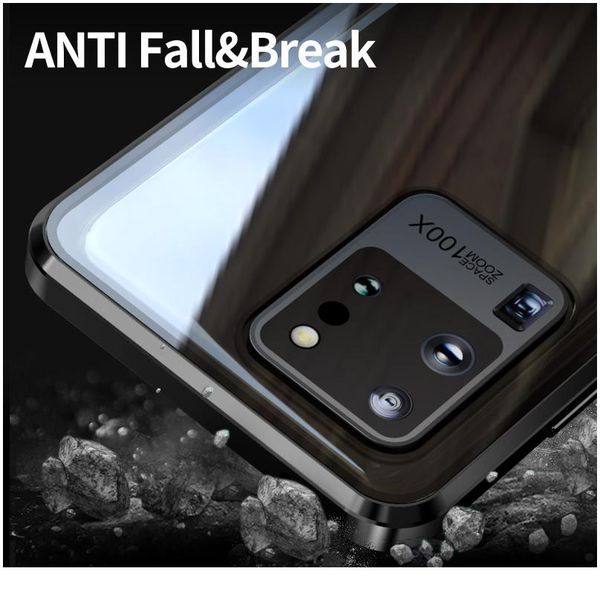 

360 anti peeping privacy magnetic case for samsung galaxy s20 s10 s9 s8 plus s20 fe ultra note 2 bbyfuu